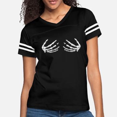 Skeleton Hands On Boobs T-Shirts 
